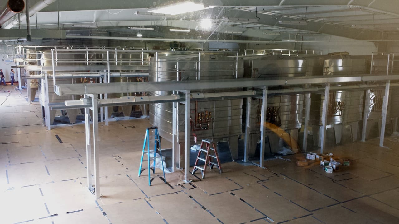 Overview of new Rodney strong winery