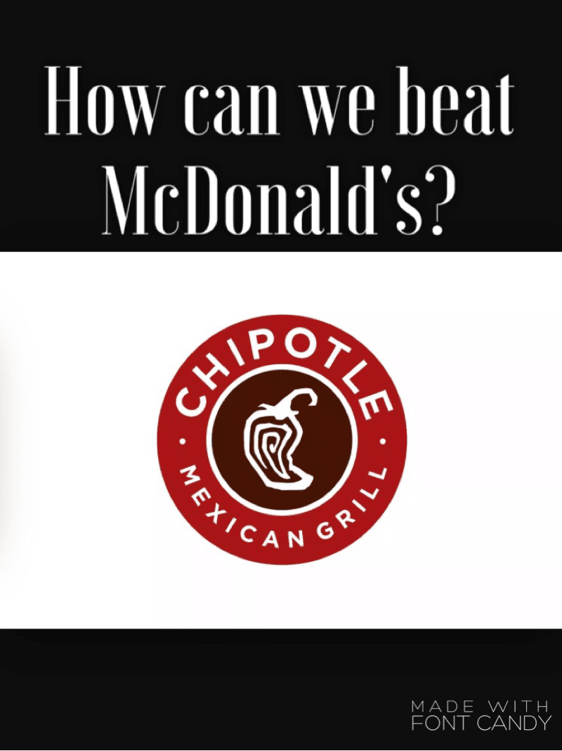 Beat McDonalds