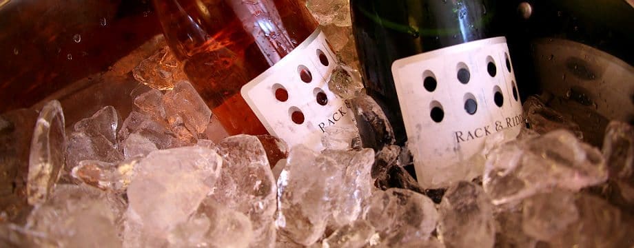 Rack and Riddle on ice