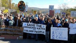 Protests in Finger Lakes