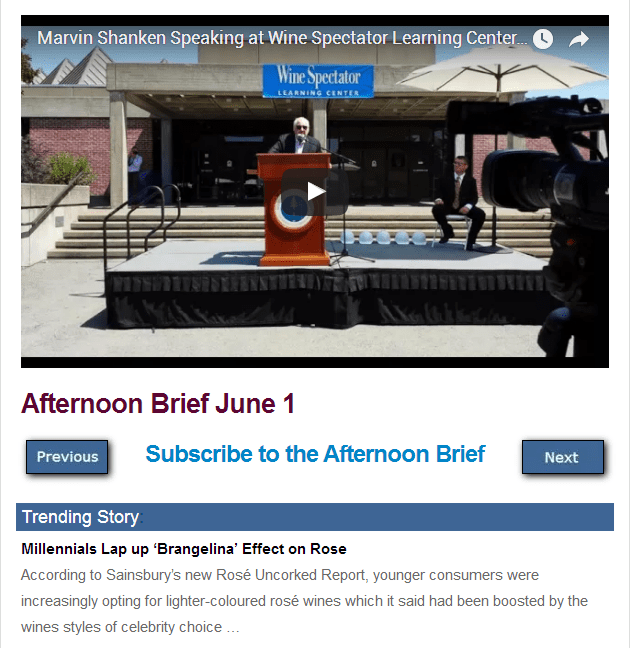 Afternoon Brief June 1