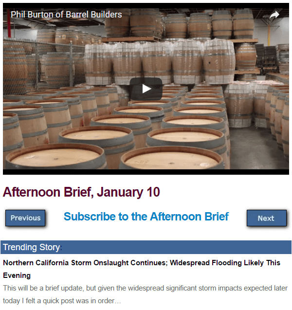 Afternoon Brief January 10