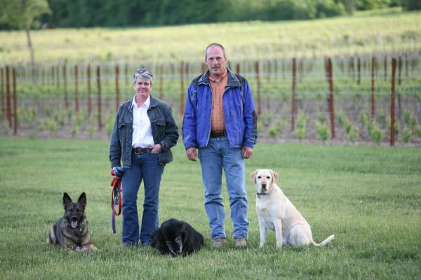 Nancy Irelan and Michael Schnelle