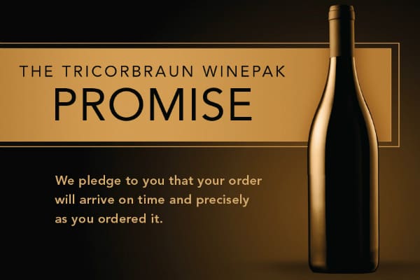 TricorBraun WinePak Promise logo 6x4