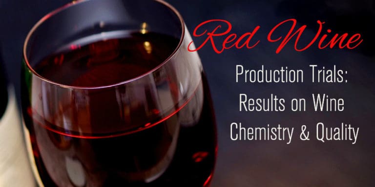 Red Wine Production Trials