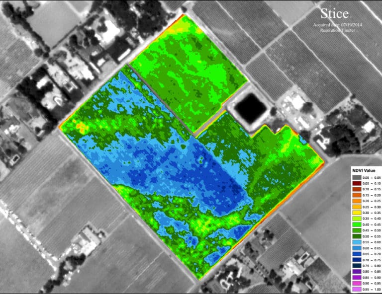 NDVI Map Rombauer Stice