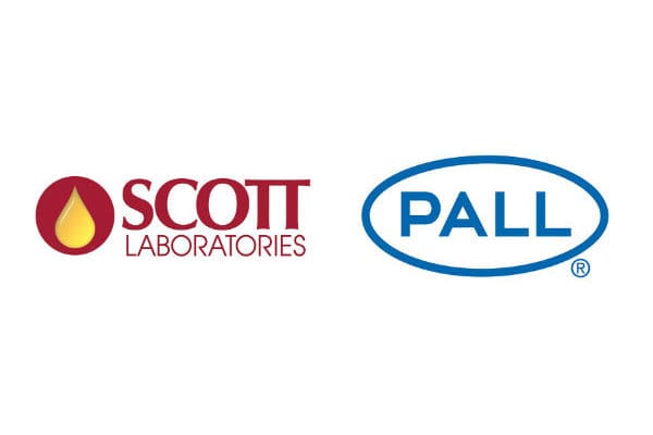 Scott Labs and Pall logos