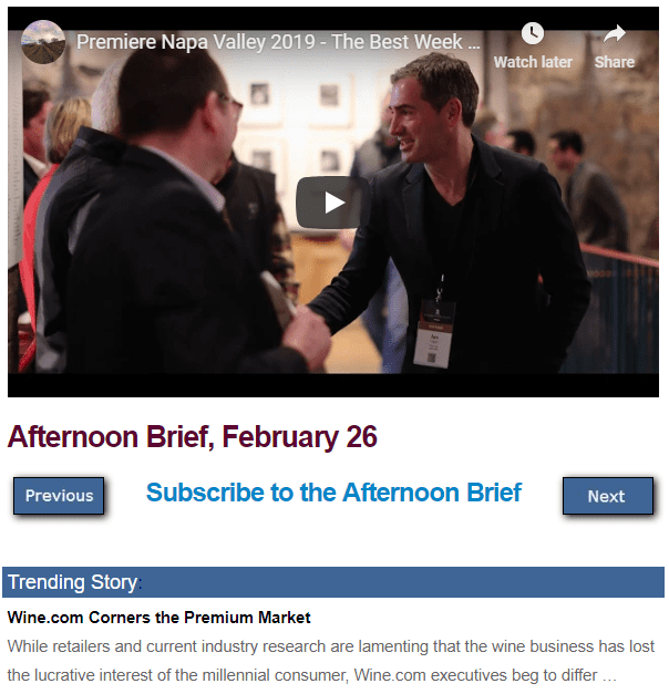 Afternoon Brief screenshot