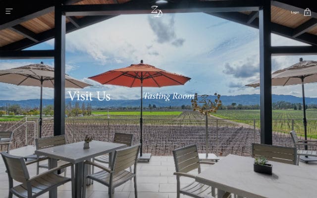 ZD Wines Website Redesign Fall 2019