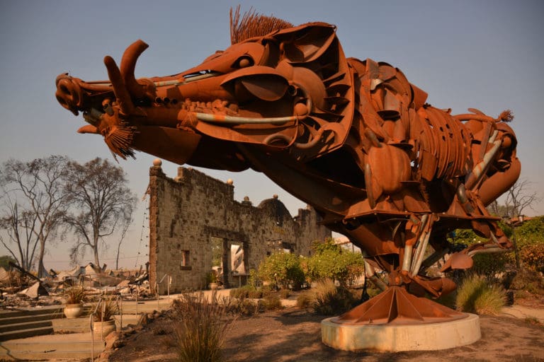 Soda Rock Winery post fire