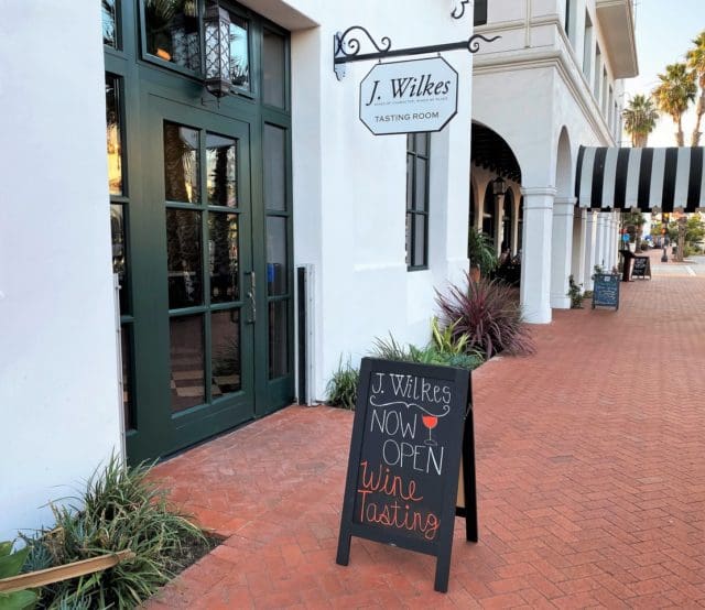 J Wilkes Wines tasting room