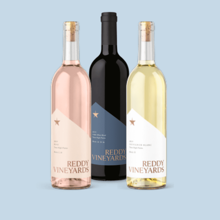 Reddy Vineyards Bottles
