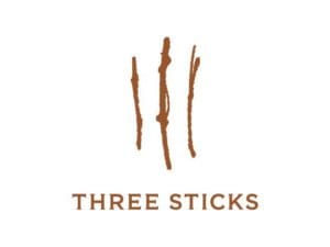 Three Sticks Logo