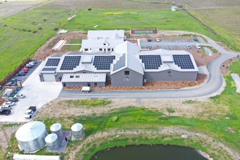Anaba Wines Solar Installation