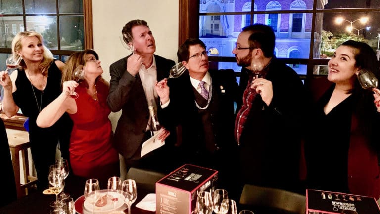 San Francisco Wine School group