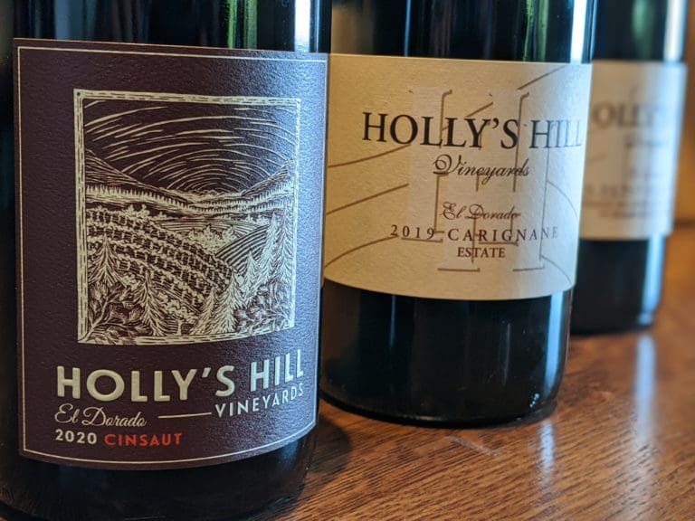 Hollys Hill before & after label