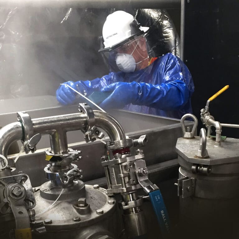 A knowledgeable service provider will use surface active agents to break the water barrier and clean the actual surface of the metal, removing any contaminants that may be present. [Astro Pak]