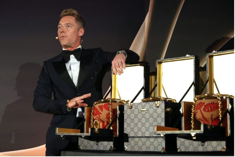 Ronan Keating at the 2022 Golden Vines Awards in Florence, Italy
