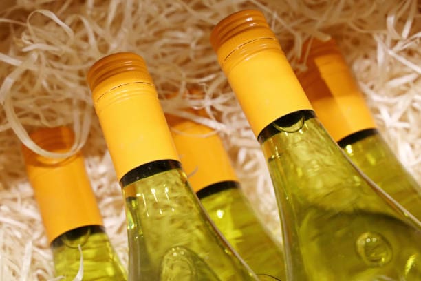 Liquor store, online order and delivery wine in coronavirus time