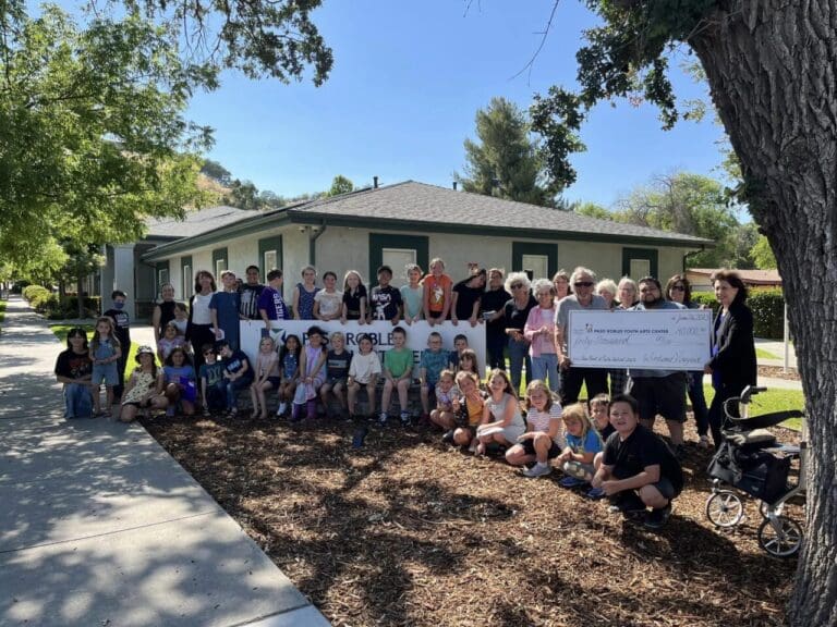 Pinot & Paella Check from Winward Vineyard