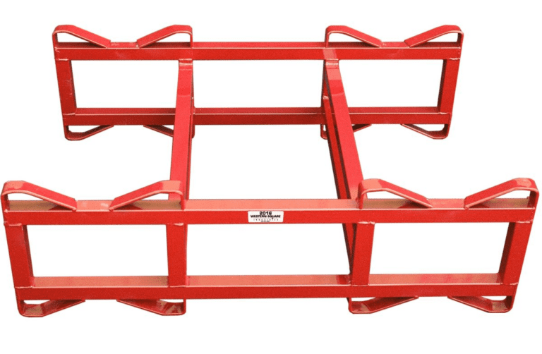 Western Square Barrel Rack