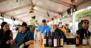 Influencer Christina Najjar, known as Tinx on TikTok, posted about visiting Realm Cellars’s VIP Suite at BottleRock Napa on her feed.