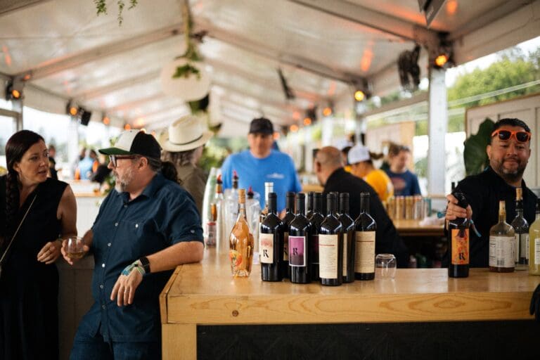 Influencer Christina Najjar, known as Tinx on TikTok, posted about visiting Realm Cellars’s VIP Suite at BottleRock Napa on her feed.