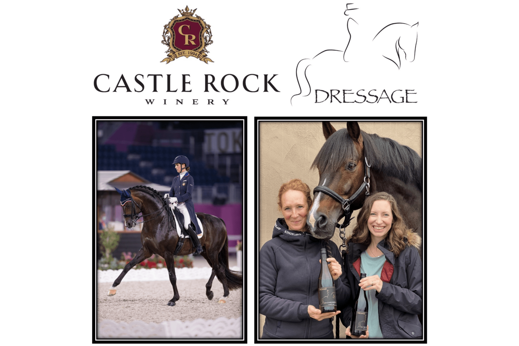 Castle Rock Winery Expands Partnership with U.S. Olympic Dressage Rider