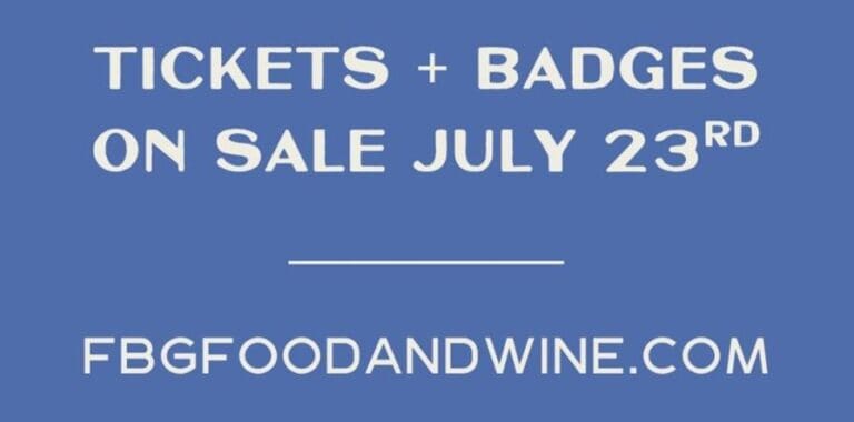Tickets On Sale Today for Fredericksburg Food & Wine Festival 2025