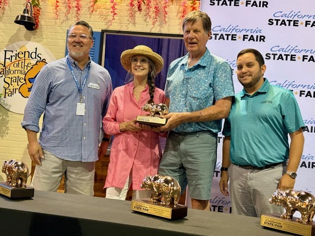 Flying Goat Cellars Baggage a Golden Bear from CA State Truthful