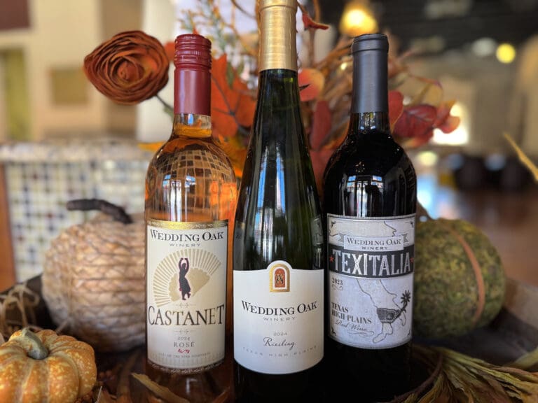 Celebrate Texas Wine Month with Wedding Oak Winery’s “Fabulous Fall Trio”