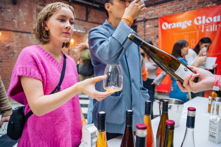 Orange Glou Wine Fair 4 by Nina Scholl