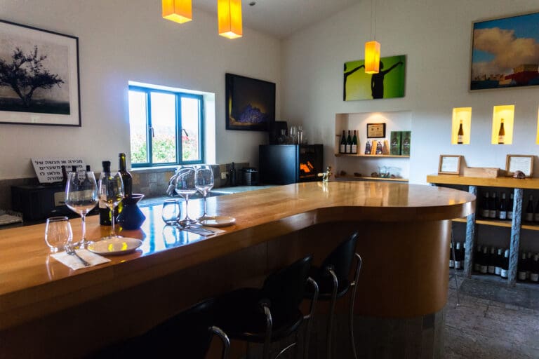 Jerusalem,,Israel,,March,16,,2018:,Wine,Tasting,Room,,Interior