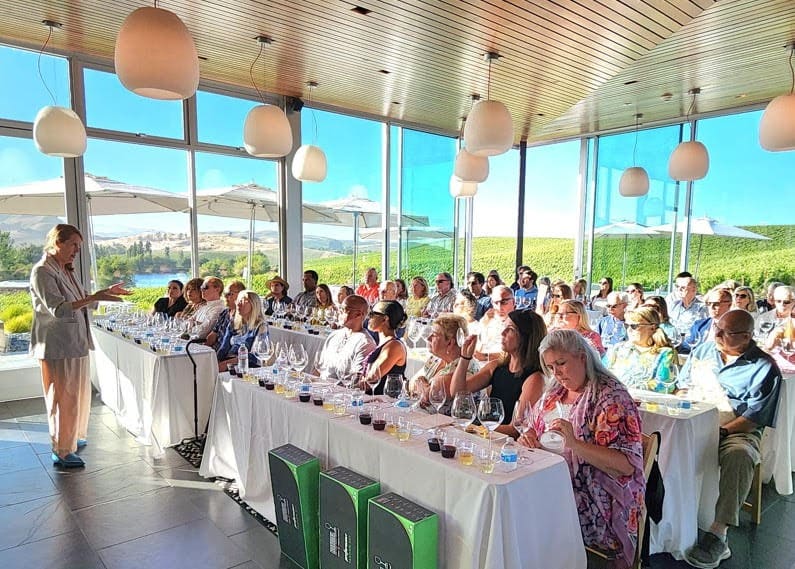 Behind the Cellar Door The Riedel Glass Tasting