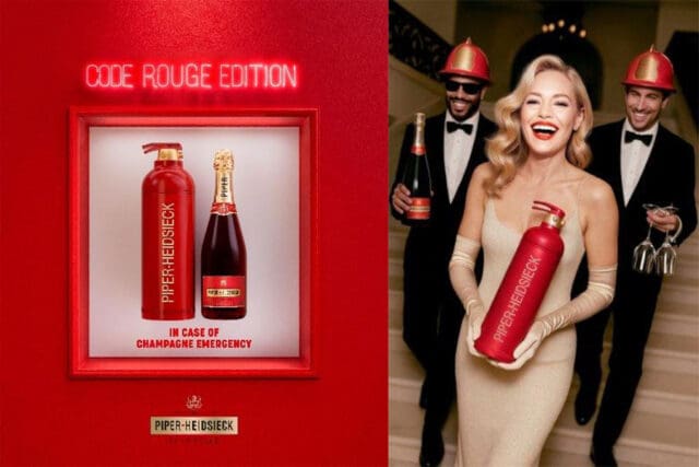Piper-Heidsieck Champagne Unveils Code Rouge Edition — A Bold New Take on Holiday Gifting
