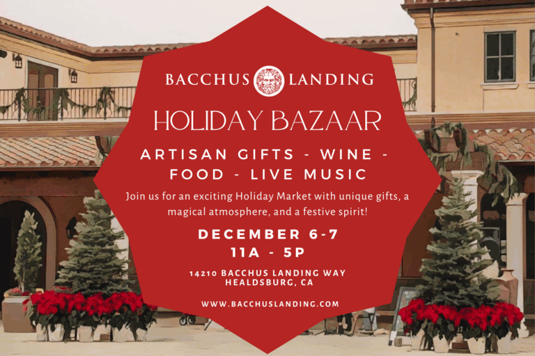 Bacchus Landing Holiday Bazaar 2025