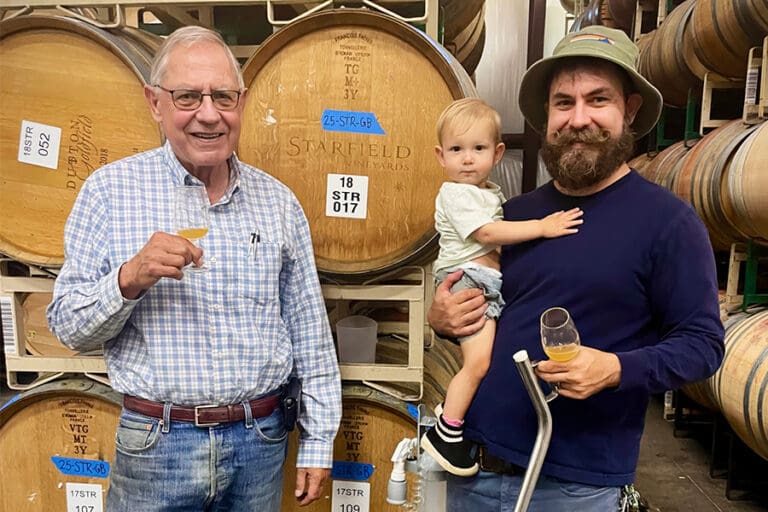 Starfield-Vineyards-Tom-&-Rob-Sinton-Barrel-Tasting-with-Thomas_ftimg