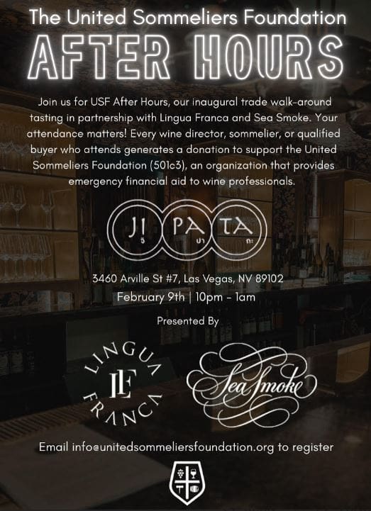 The United Sommeliers Foundation After Dark