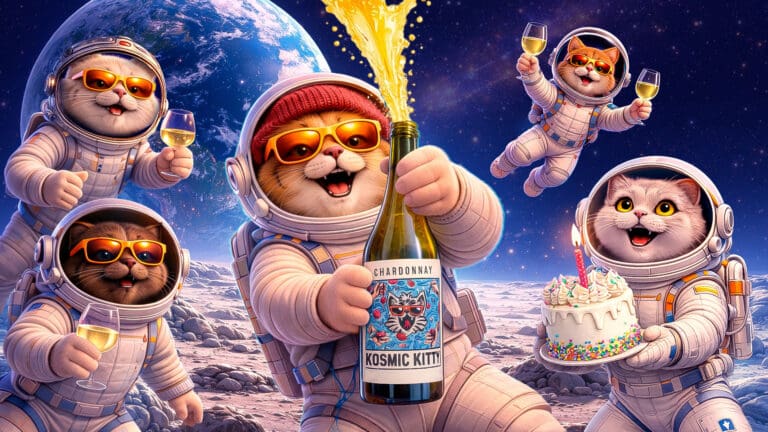 Kosmic Kitty Wines Celebrates Its First Birthday with Breakout Performance