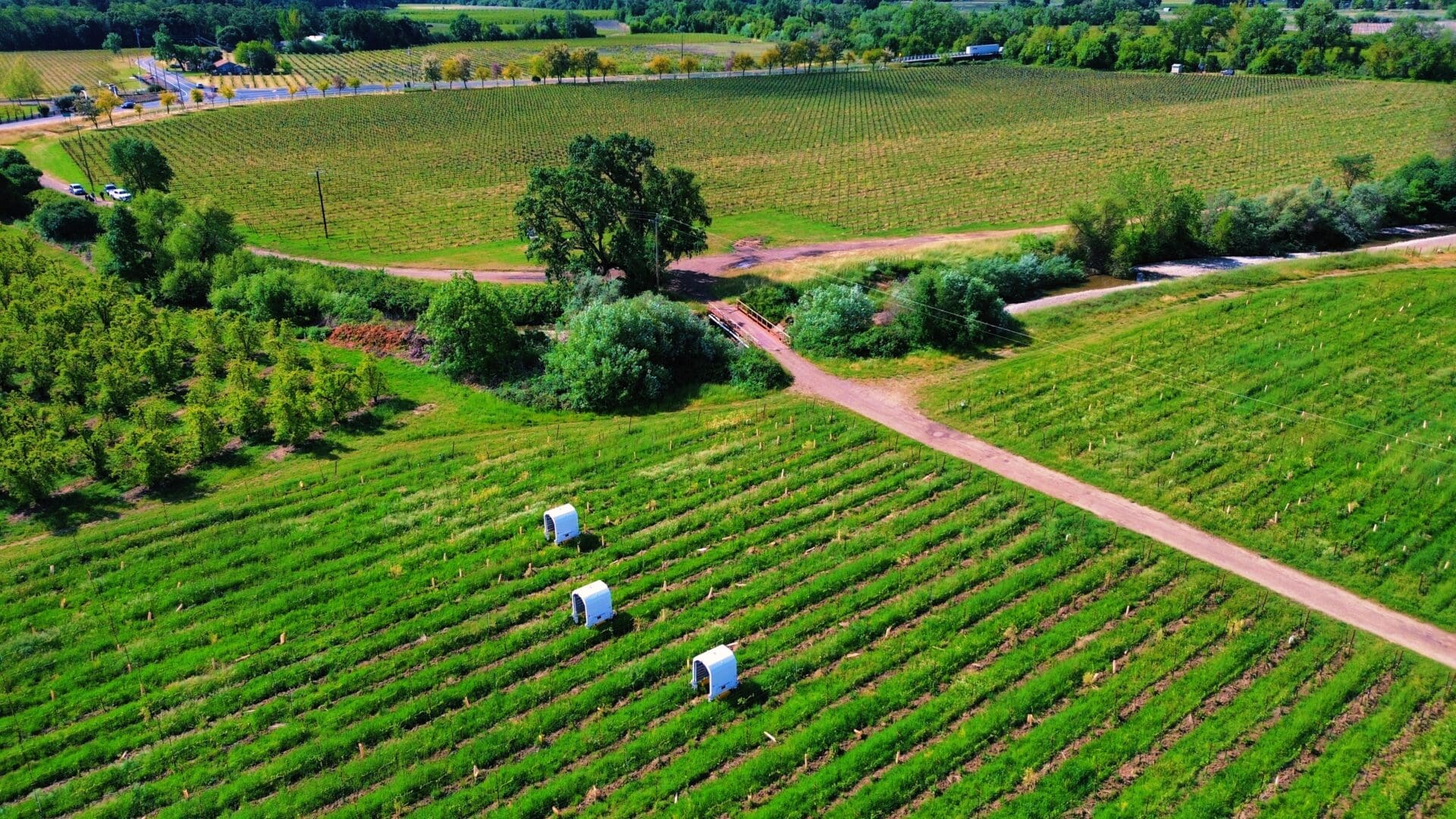 Bonterra Organic Estates Pilots Autonomous “Farming with Light” Technology to Advance Regenerative Viticulture with Saga Robotics