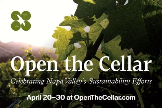 Open the Cellar Sale Celebrates Napa's Commitment to the Environment