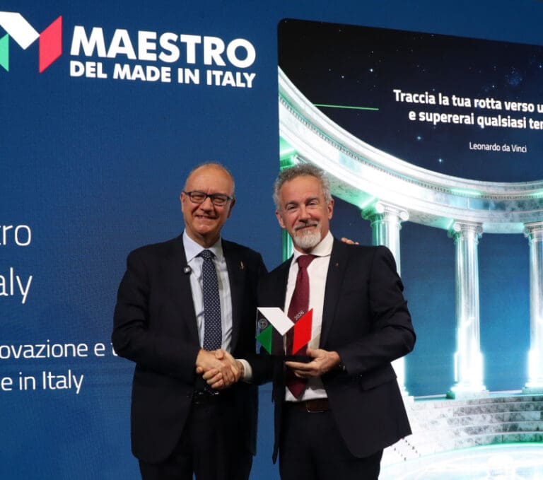 Jacopo Poli awarded by Minister Valditara