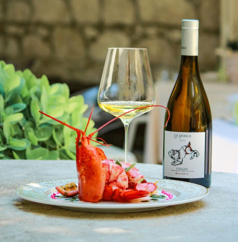 La-Ponca-Malvasia-and-Lobster-Catalana
