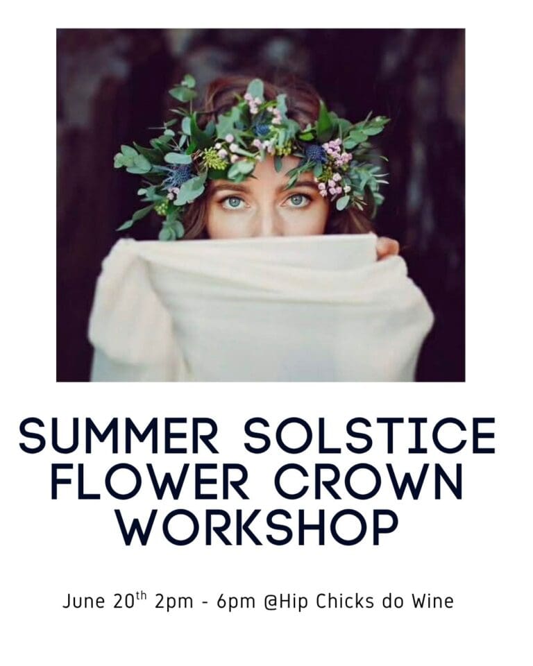 Summer Solstice Flower Crown Workshop