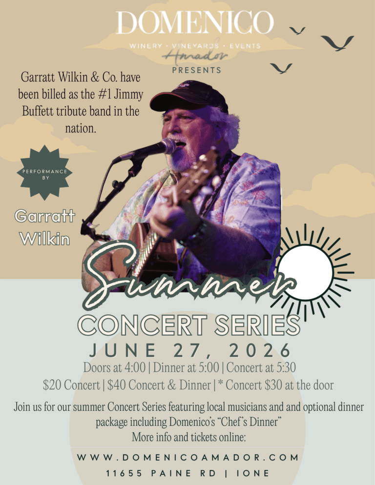 Domenico – Jimmy Buffett Tribute Concert featuring Garratt Wilkins & Co