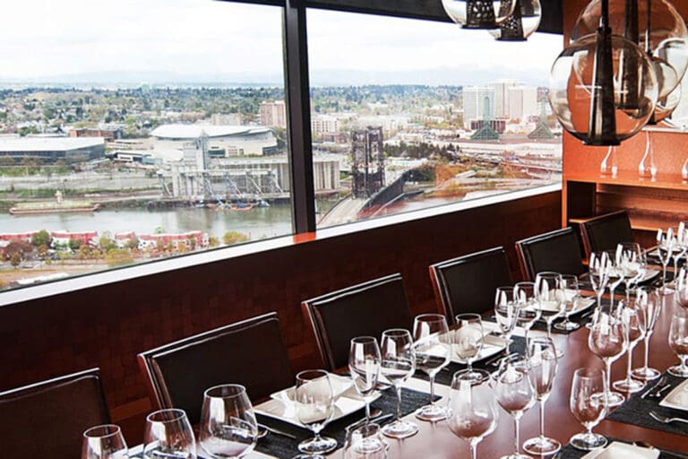 Wine Dinner at Portland City Grill