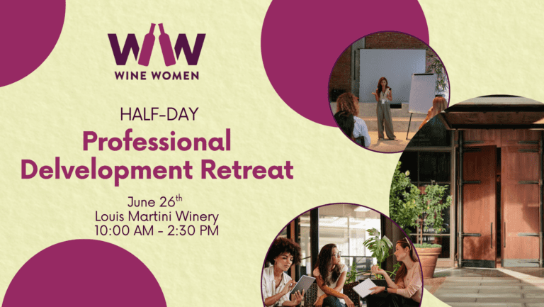 Wine Women Half Day Professional Development Retreat