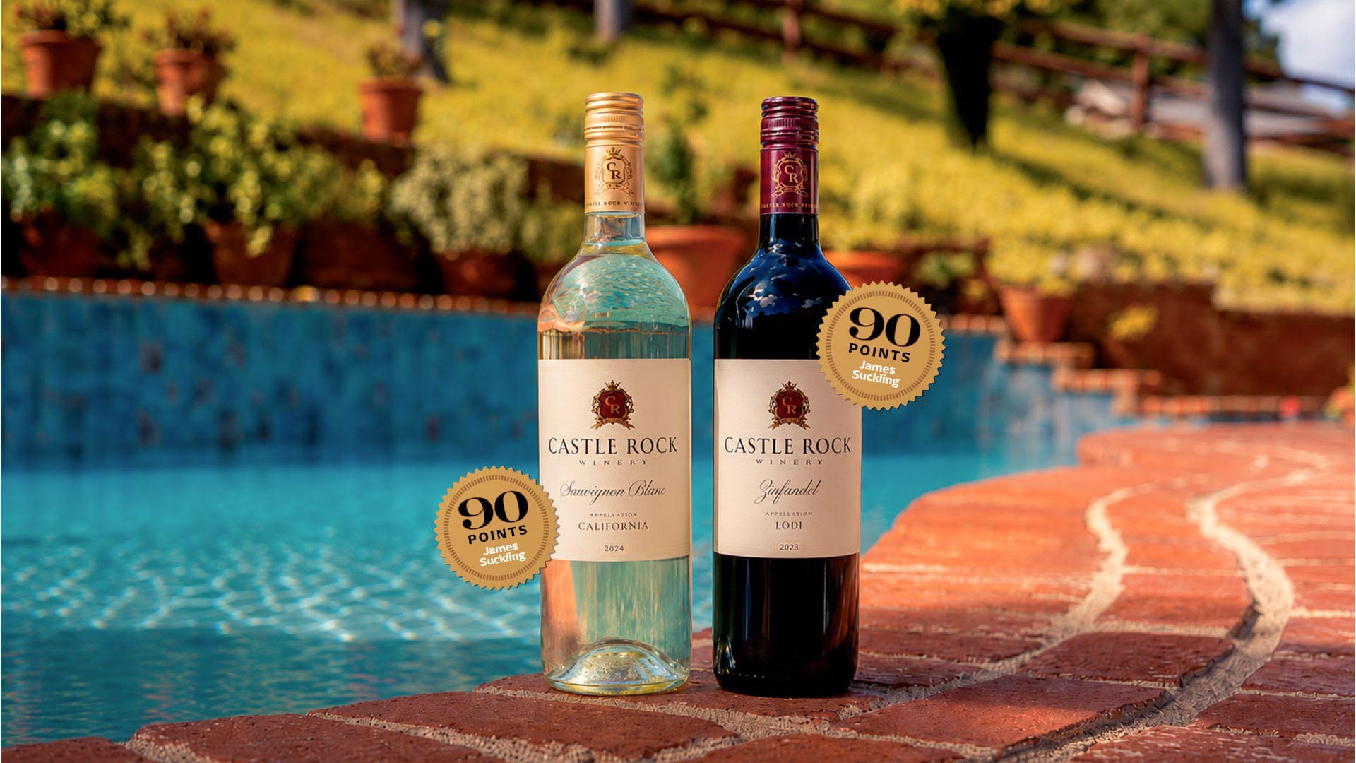 Castle Rock Winery Earns Two 90-Point Ratings from James Suckling for Sauvignon Blanc and Zinfandel