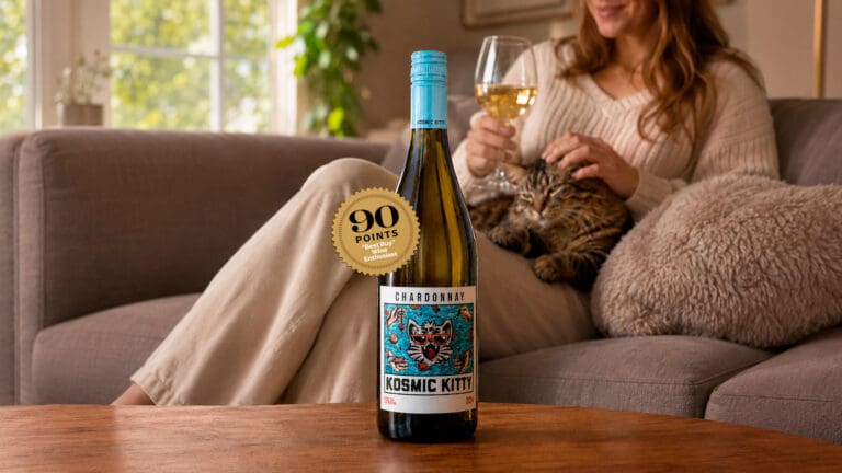 Kosmic Kitty Chardonnay Earns 90-Point Best Buy_ftimg