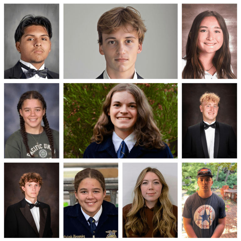 Napa County Farm Bureau Foundation Announces Aldo Delfino Scholarship Recipients